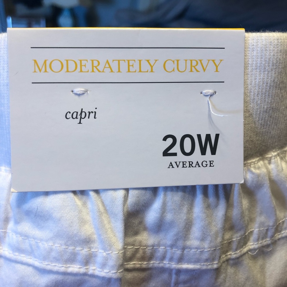 CJ Banks Plus size Curvy capris